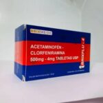 ACETAMINOFEN-CLORFEN. 500MG/4MG BRIXFLU N.X10 TABL. ( E ) BRIXMEDIC
