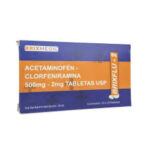 ACETAMINOFEN-CLORFEN.500MG/2MG BRIXFLU D.X10 TABL. ( E ) BRIXMEDIC
