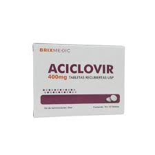 ACICLOVIR 400MG X 10 TABL. ( E ) BRIXMEDIC