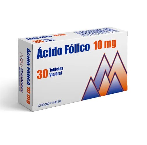 ACIDO FOLICO 10MG X 30 TABL. ORALES ( E ) PLUSANDEX