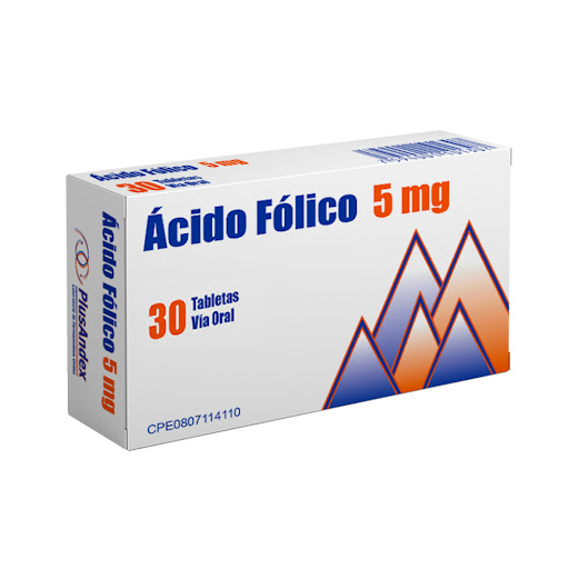 ACIDO FOLICO 5MG X 30 TABL. ( E )PLUSANDEX