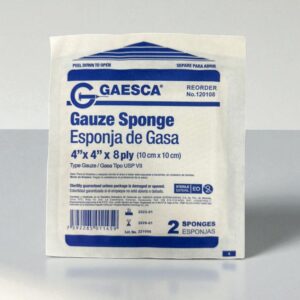 GASA 4X4 ESTERIL SOBRE X 2 BIALY